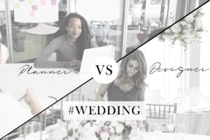 différence entre wedding planner et wedding designer