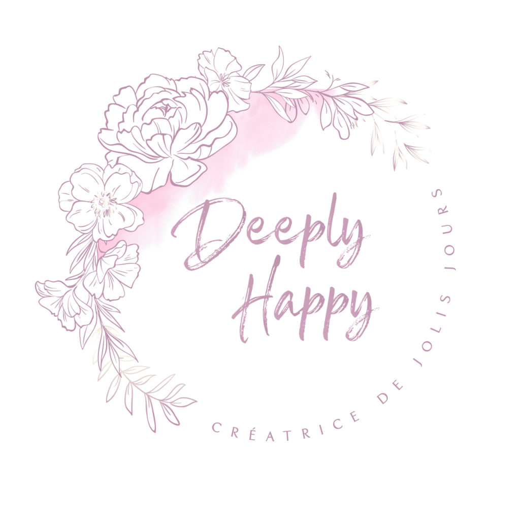 logo deeply happy wedding planner