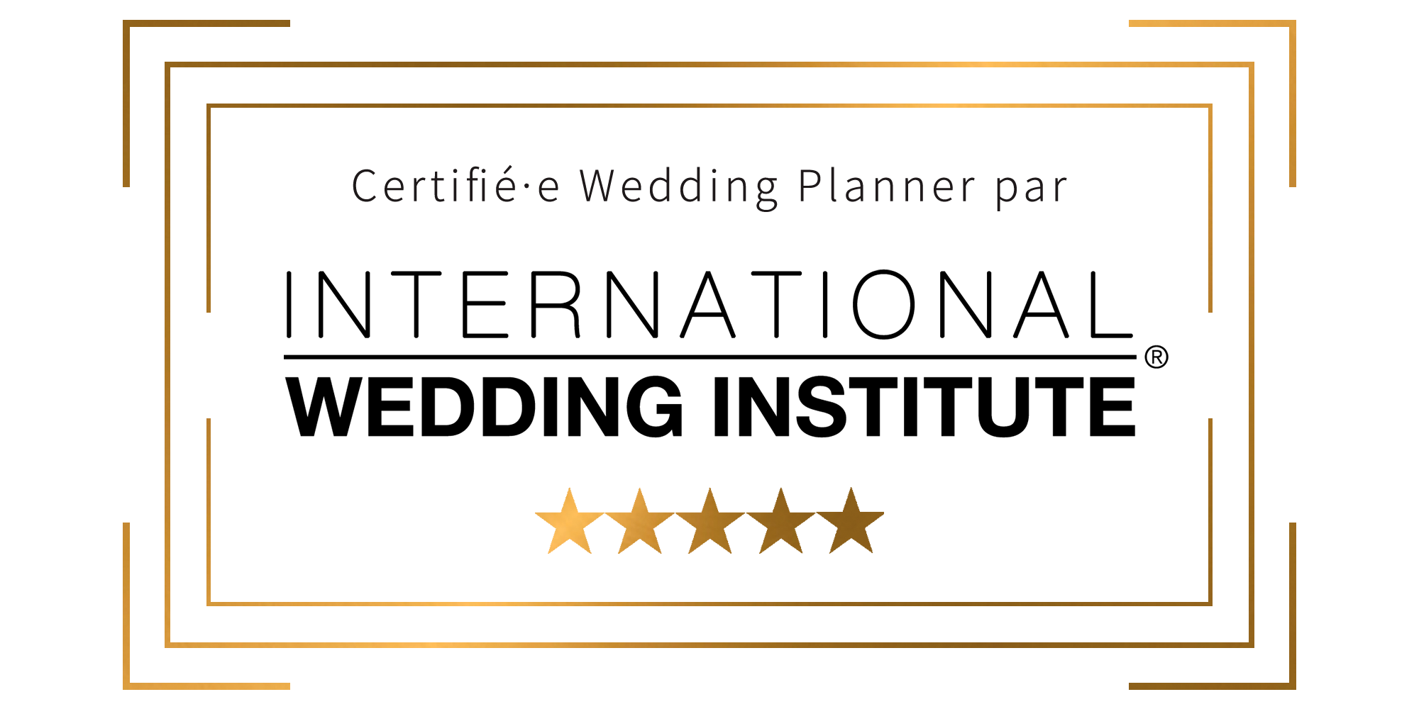 certification formation wedding planner